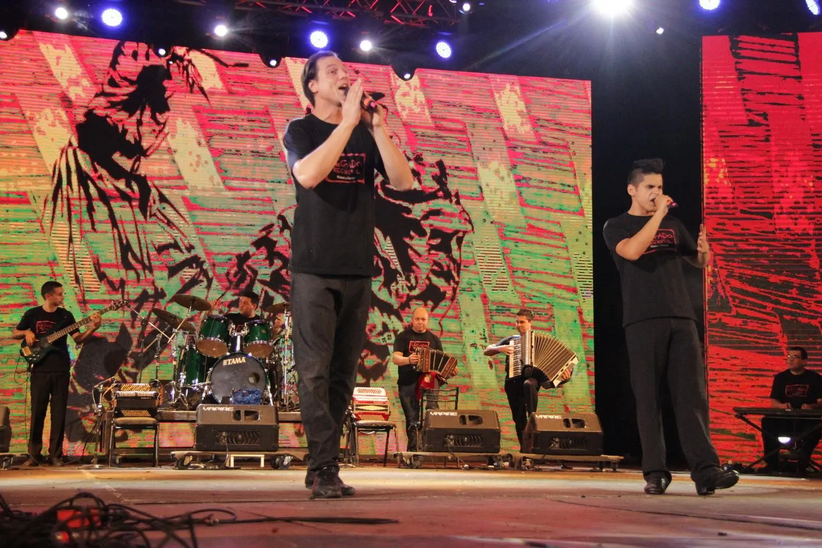Daniel Pineda en la 25.ª Fiesta Nacional del Chamamé junto a Legado Regional